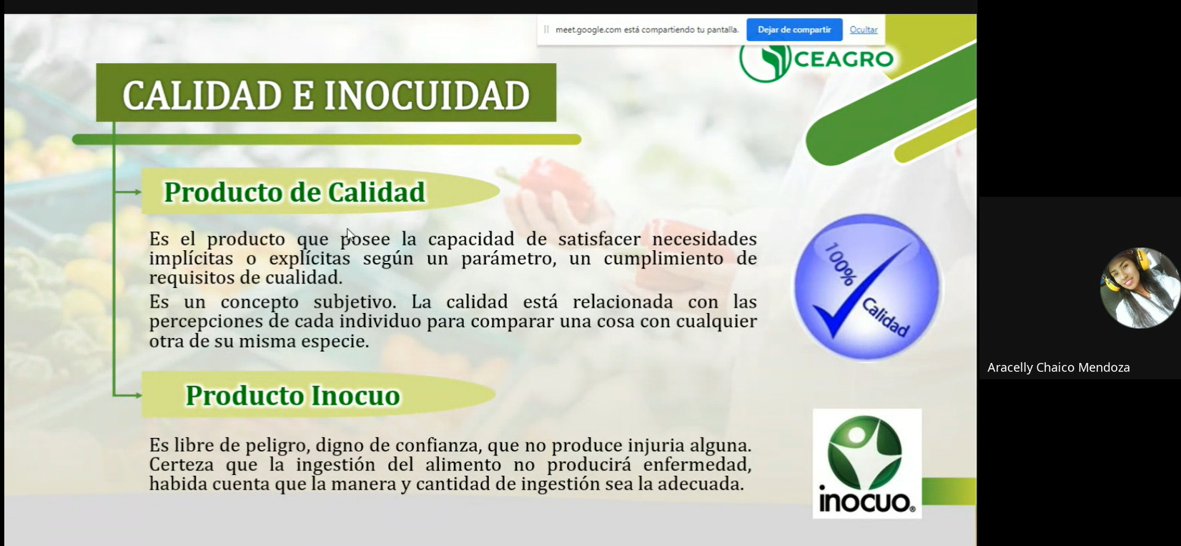 INTRODUCCIÓN A LA INOCUIDAD AGROALIMENTARIA